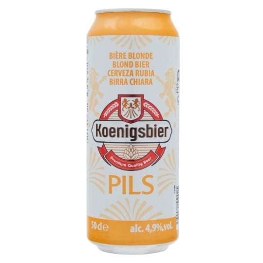 Bière Blonde Pils 4,9% KOENIGSBIER