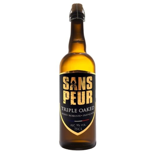 Bière Blonde Triple Oaked 9% SANS PEUR