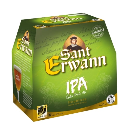 Bière Blonde IPA 7% S.ERWANN