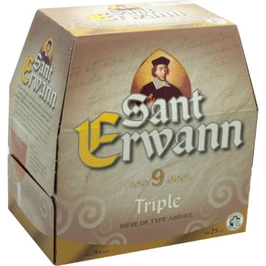 Bière Blonde Triple 9% SANT ERWANN