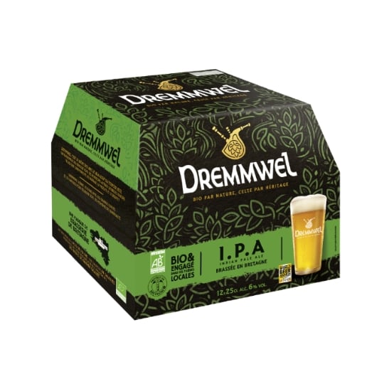 Bière IPA Bio 6% DREMMWEL