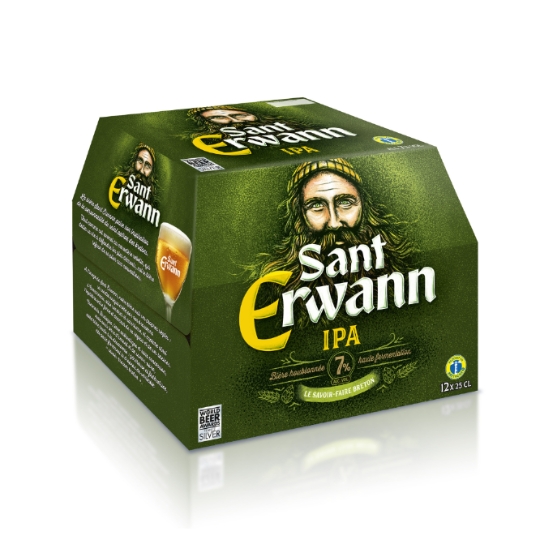 Bière IPA 7% SANT ERWANN