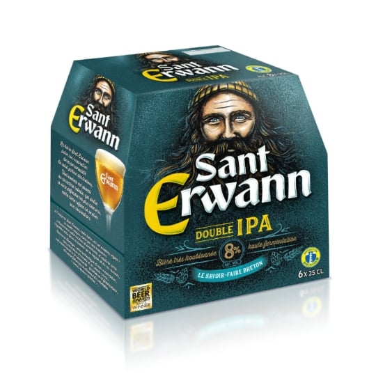 Bière Double IPA 8% SANT ERWANN