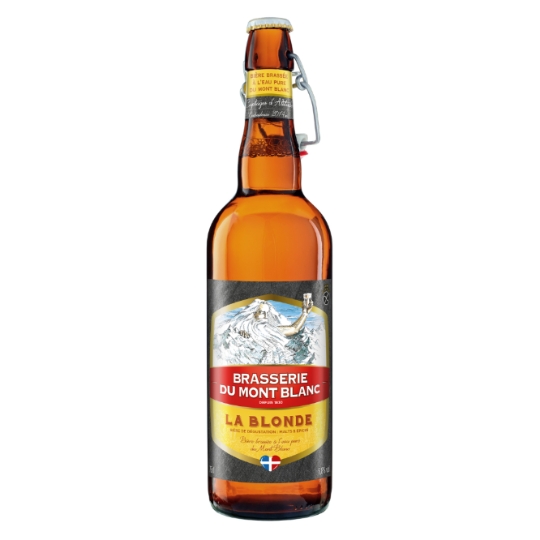 Bière Blonde Française 5,8% BRASSERIE DU MONT BLANC