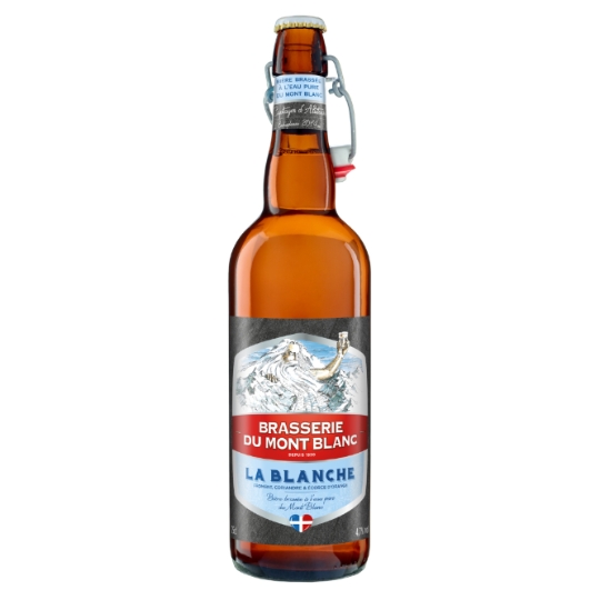 Bière Blanche Française 4,7% BRASSERIE DU MONT BLANC