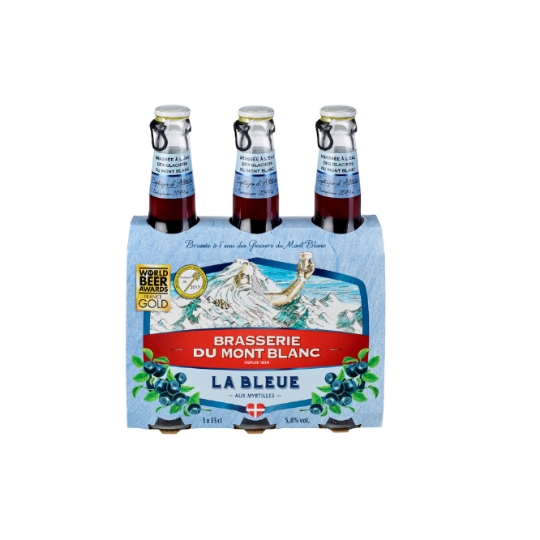 Bière Aromatisée Myrtille 5,8% BRASSERIE DU MONT BLANC