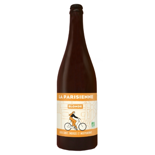 Bière Blonde Bio 5% LA PARISIENNE