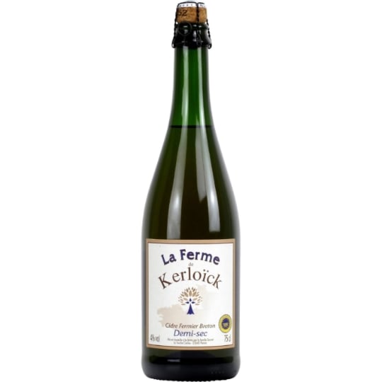 Cidre fermier breton demi-sec LA FERME DE KERLOICK