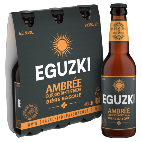 Bière Ambrée Basque 6% EGUZKI