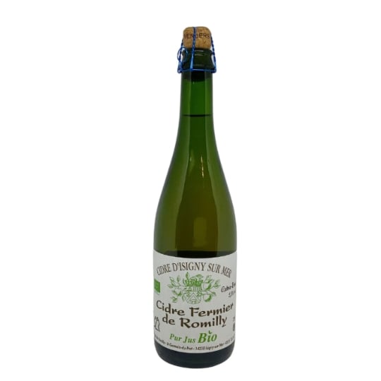 Cidre fermier brut VERGERS DE ROMILLY