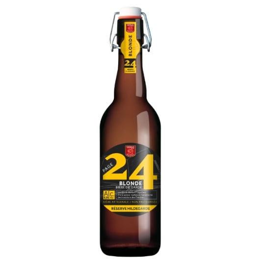 Bière Blonde Artisanale Hildegarde 6,9% PAGE 24