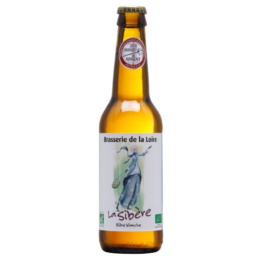 Bière Blanche Pur Malt Bio 4,4% BRASSERIE DE LA LOIRE