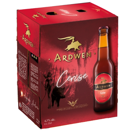 Bière Artisanale Aromatisée à la Cerise 4,5% ARDWEN