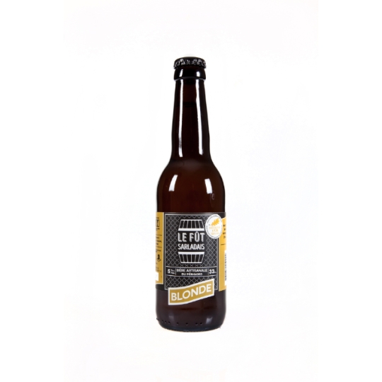 Bière Blonde Artisanale du Périgord 4,5% LE FUT SARLADAIS