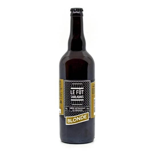 Bière Blonde Artisanale du Périgord 5% LE FUT SARLADAIS