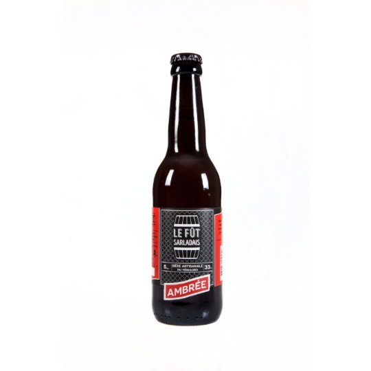 Bière Ambrée Artisanale du Périgord 5% LE FUT SARLADAIS