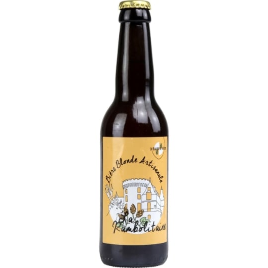 Bière Blonde Artisanale 5,5% LA RAMBOLITAINE