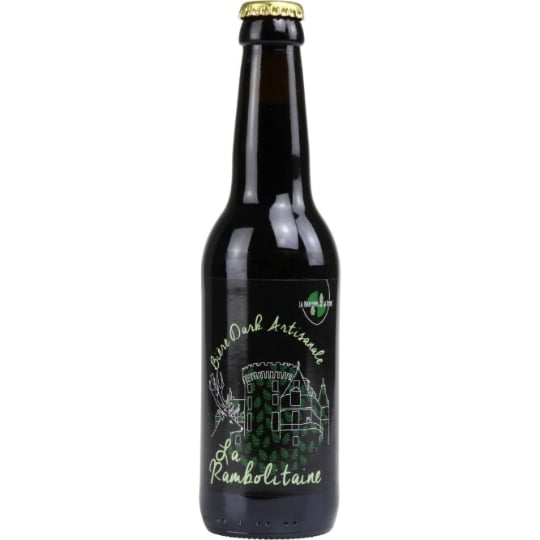Bière Dark Artisanale 5,6% LA RAMBOLITAINE