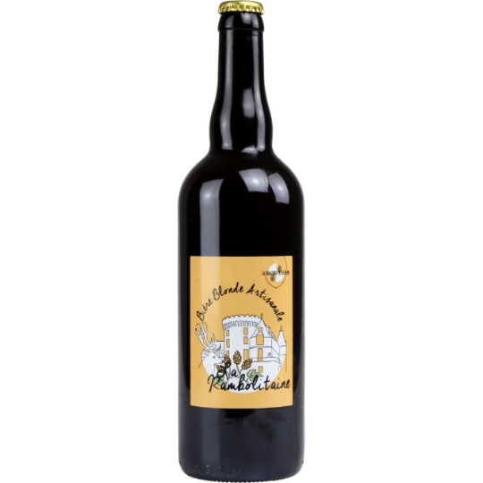 Bière Blonde Artisanale 5,5% LA RAMBOLITAINE