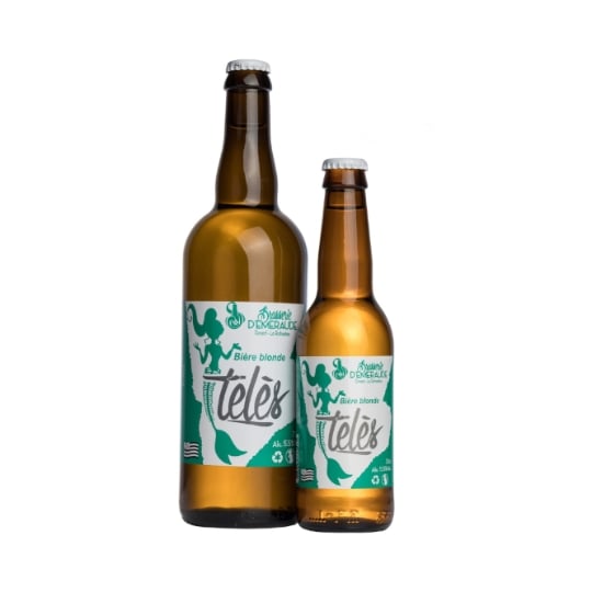 Bière Blonde 5,5% BRASSERIE D'EMERAUDE