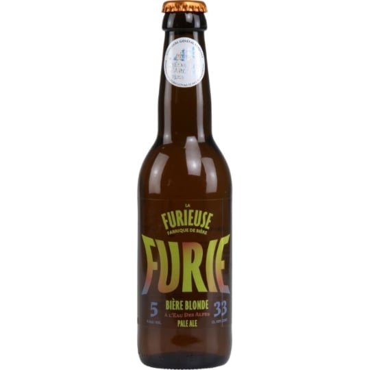 Bière Blonde Pale Ale Furie 5% LA FURIEUSE