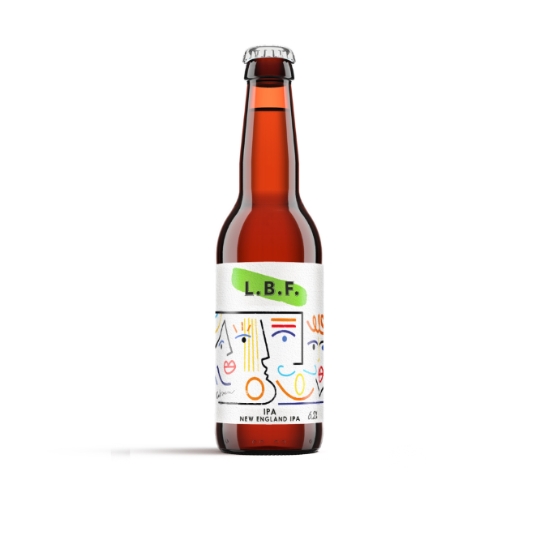 Bière New England IPA 6,2% L.B.F.