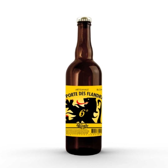 Bière Blonde 6% PORTE DES FLANDRES