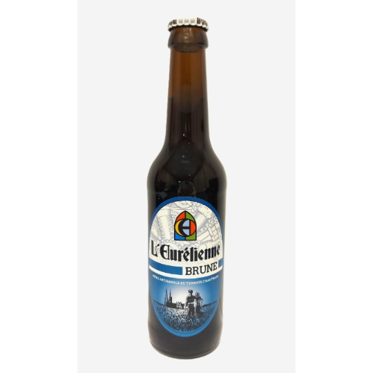 Bière Brune 7% L'EURELIENNE