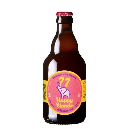 Bière Blonde Happy 5% BRASSERIE DE MEAUX