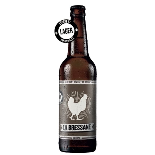 Bière Brune 4,5% LA BRESSANE