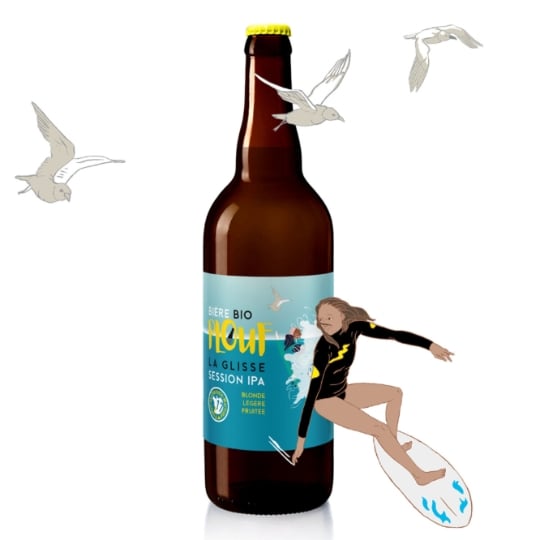 Bière ipa bio la glisse LA BIERE PLOUF