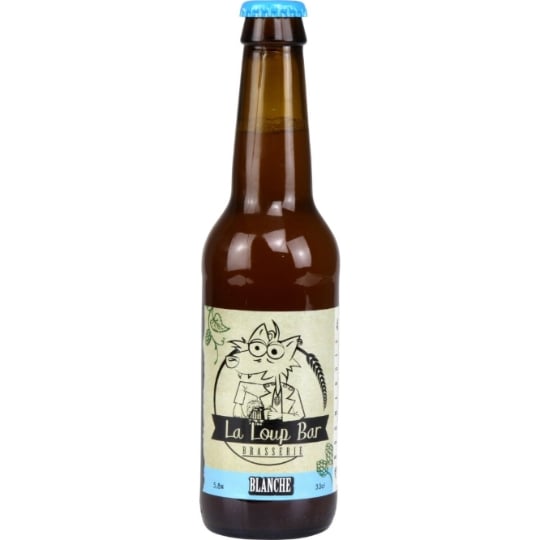 Bière Blanche 5,8% LA LOUP BAR