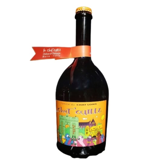 Bière Blonde 7% CHAT'OUILLE