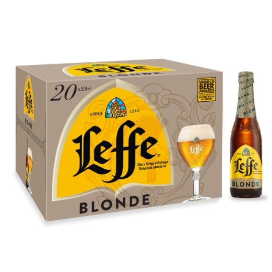 Bière Blonde D'Abbaye 6,6% LEFFE