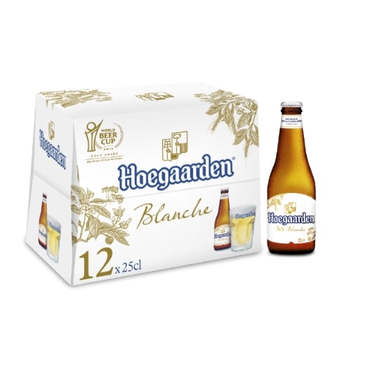 Bière Blanche 4,9% HOEGAARDEN