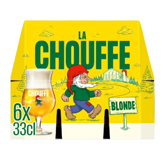Bière Blonde Belge 8% CHOUFFE