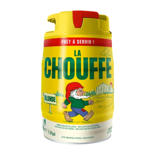 Bière Blonde Belge 8% LA CHOUFFE