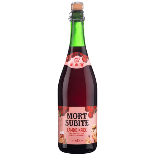 Bière Lambic Kriek 4,5% MORT SUBITE