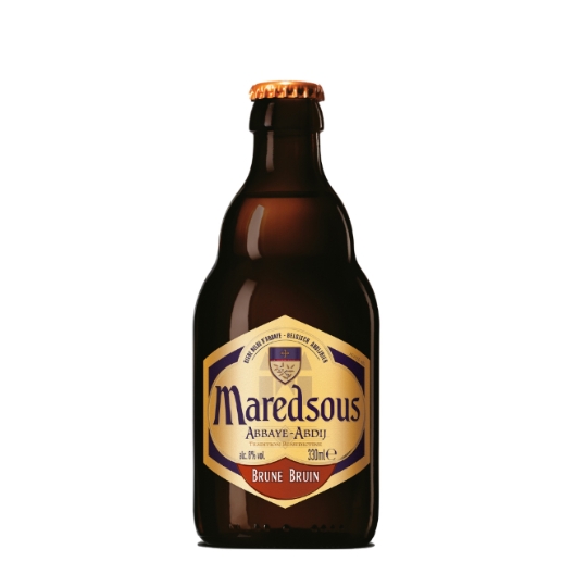 Bière Brune D'Abbaye Belge 8% MAREDSOUS