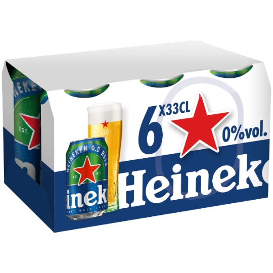 Bière Blonde Sans Alcool 0,0% HEINEKEN