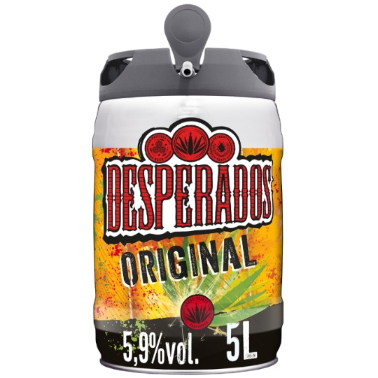 Bière Aromatisée au Spiritueux à Base d'Agave 5,9% DESPERADOS