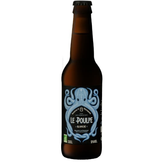 Bière Blanche Bio 5% LE POULPE