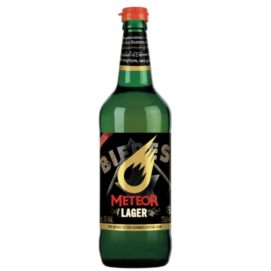Bière Blonde Lager 5% METEOR