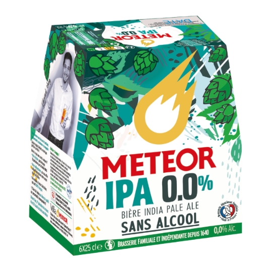 Bière Sans Alcool 0,0% METEOR