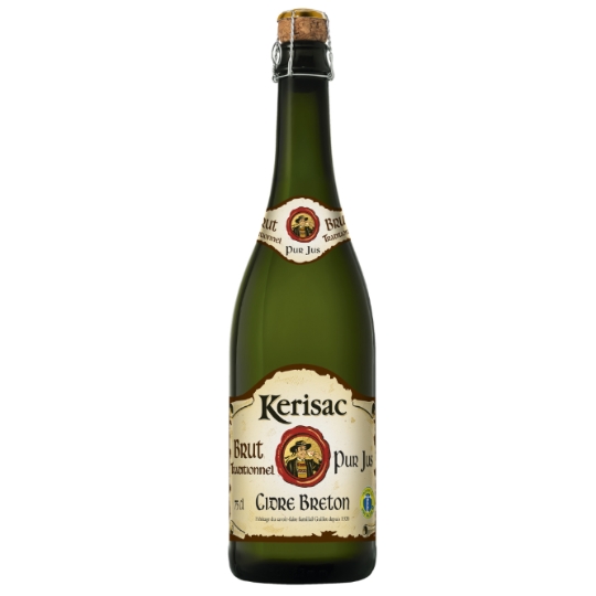 Cidre Breton Brut Traditionnel Pur Jus  KERISAC