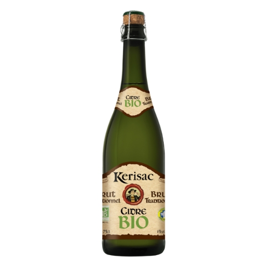 Cidre Brut Traditionnel Bio 6% KERISAC