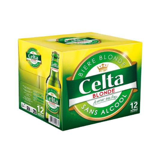 Bière Blonde 0,0% Sans Alcool CELTA