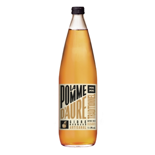 Cidre Normand Traditionnel Artisanal 6% LA POMME D'AURE
