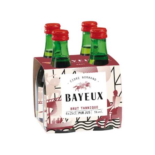 Cidre Brut Tannique Pur Jus 5% BAYEUX