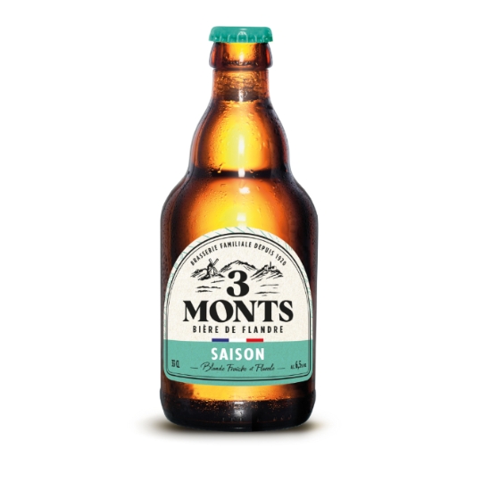 Bière Blonde Saison de Flandre 6,5% 3 MONTS